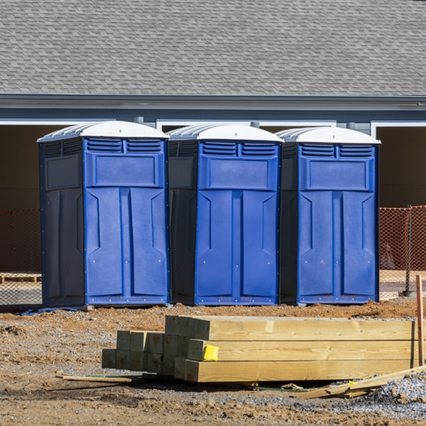 are there any restrictions on what items can be disposed of in the portable toilets in Curtice OH